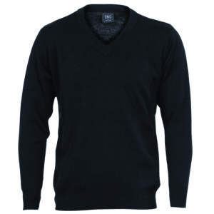 Pullover Jumper - Wool Blend Black