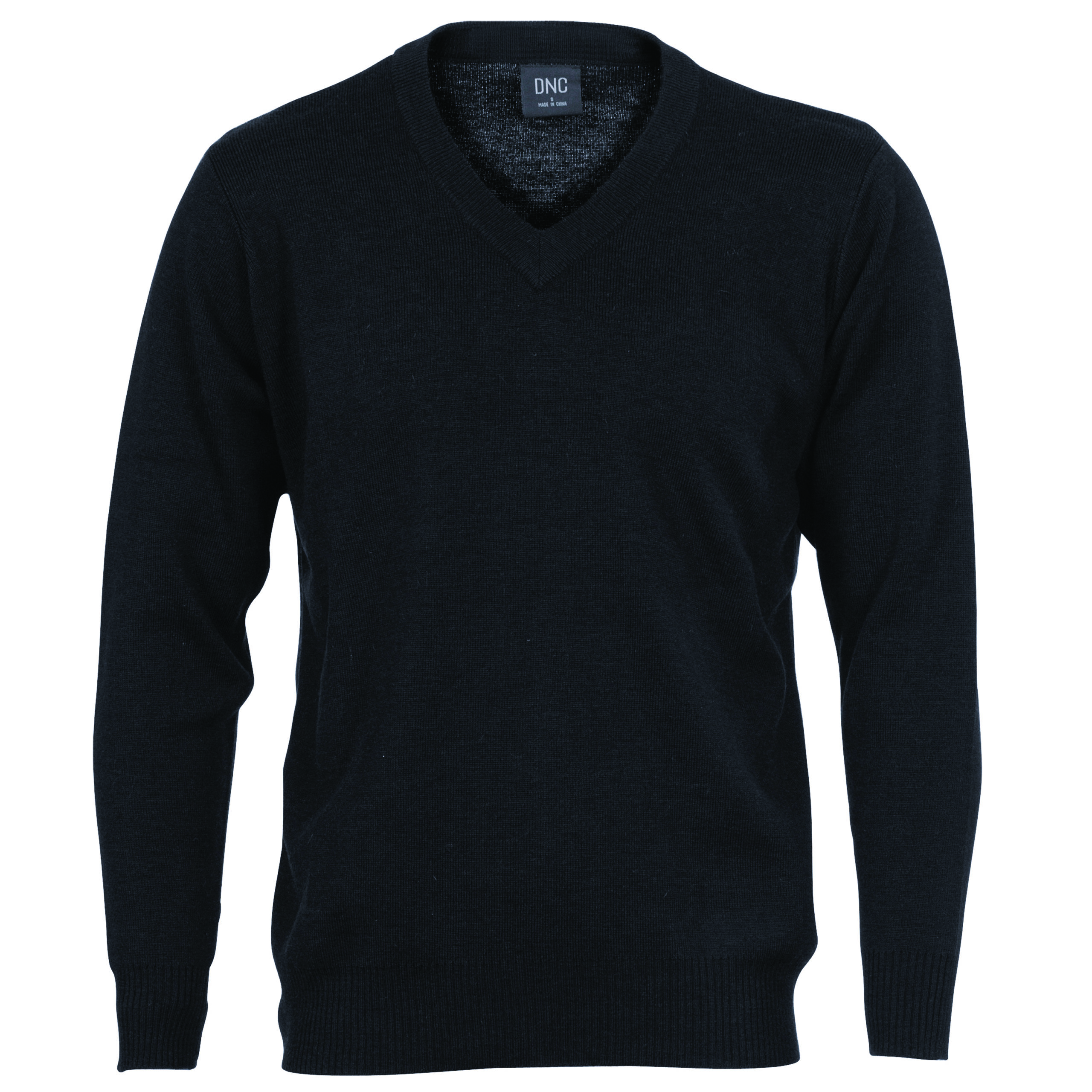 Pullover Jumper - Wool Blend Black Pullover Jumper - Wool Blend Black