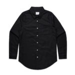 Wo's Oxford Shirt BLACK