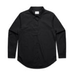 Wo's Poplin Shirt BLACK