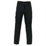 Permanent Press Cargo Pants Black
