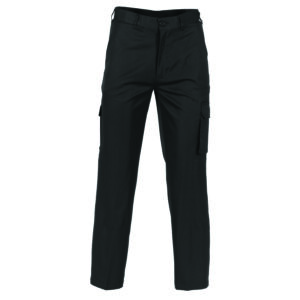 Permanent Press Cargo Pants Black