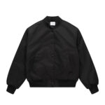 Wo's College Bomber Jacket BLACK