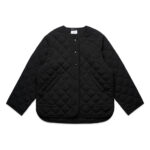 Wo's Quilted Jacket BLACK