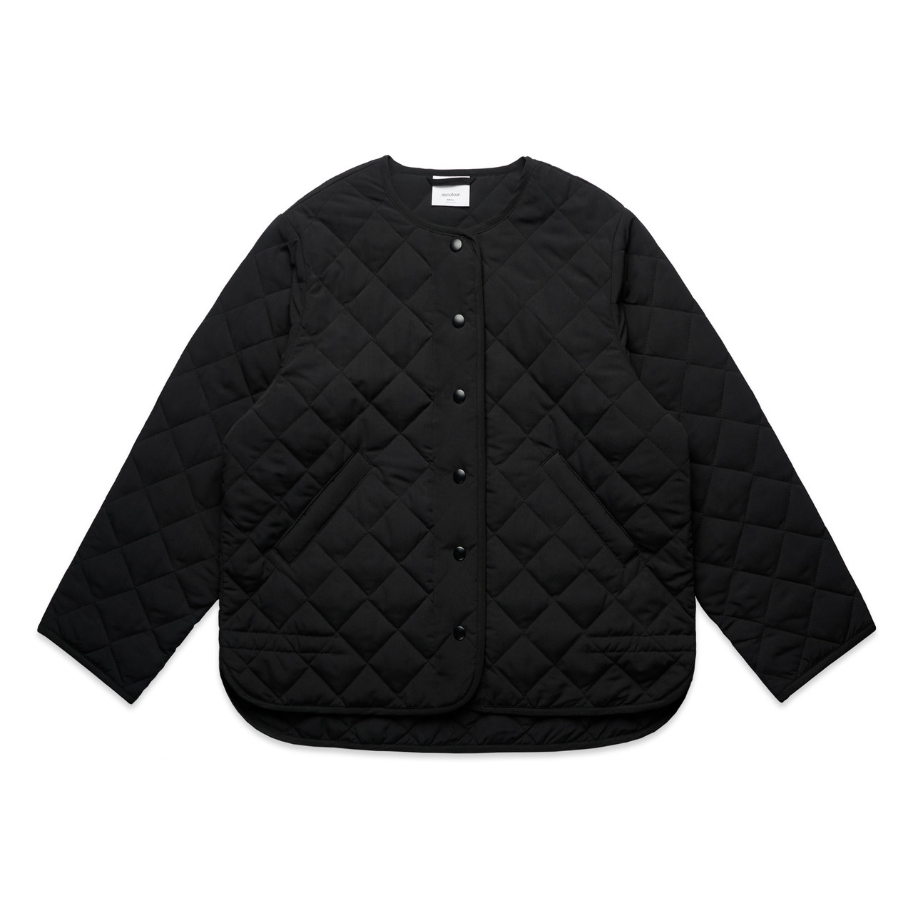Wo's Quilted Jacket BLACK Wo's Quilted Jacket BLACK
