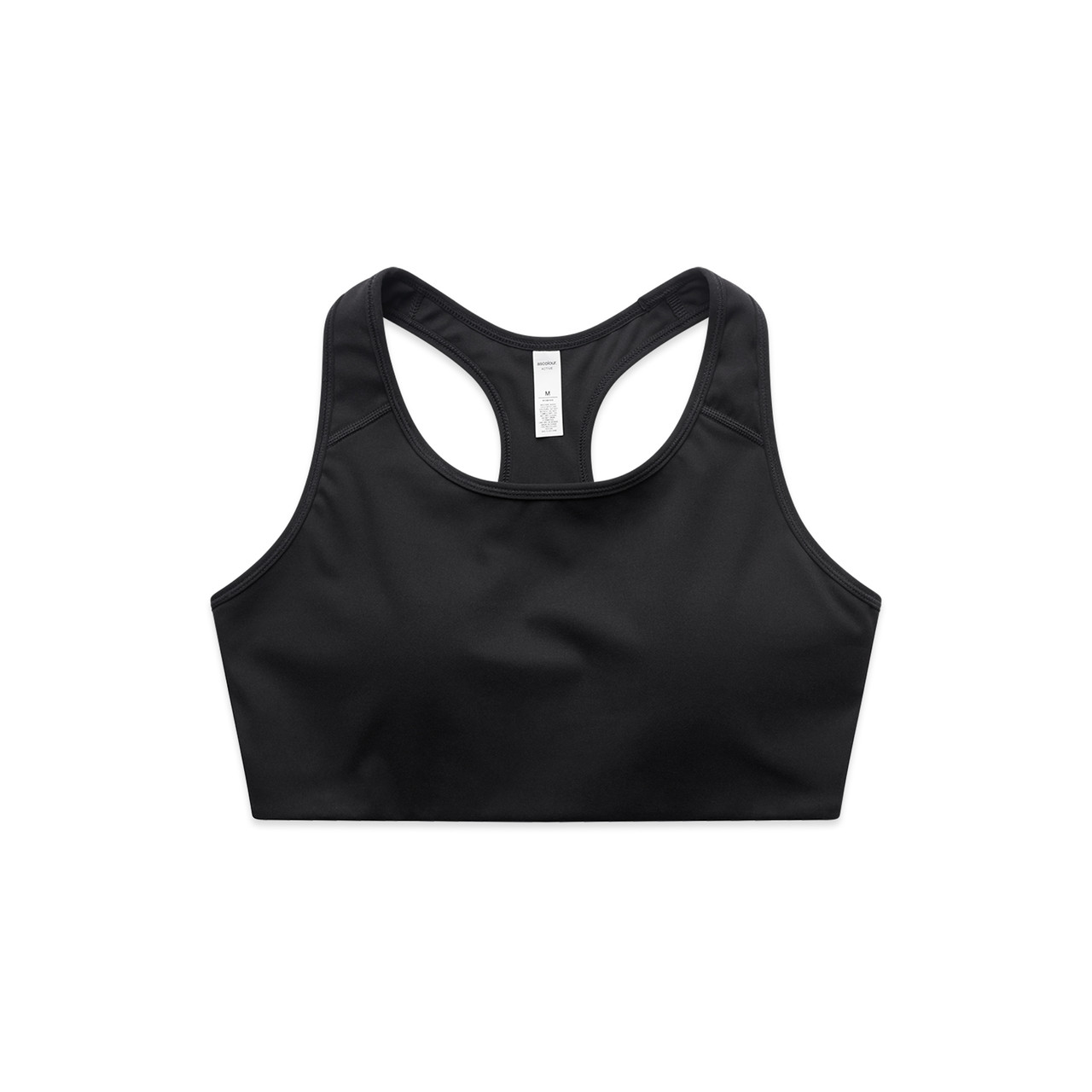 Wo's Active Bra Top BLACK Wo's Active Bra Top BLACK