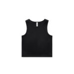 Wo's Active Crop Tank BLACK