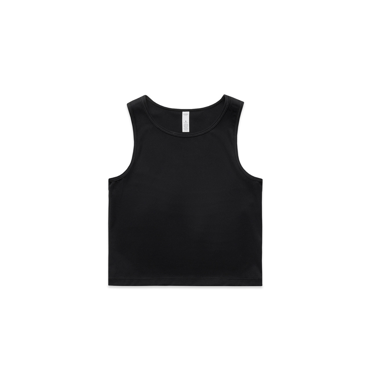 Wo's Active Crop Tank BLACK