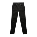 Wo's Skinny Jeans BLACK