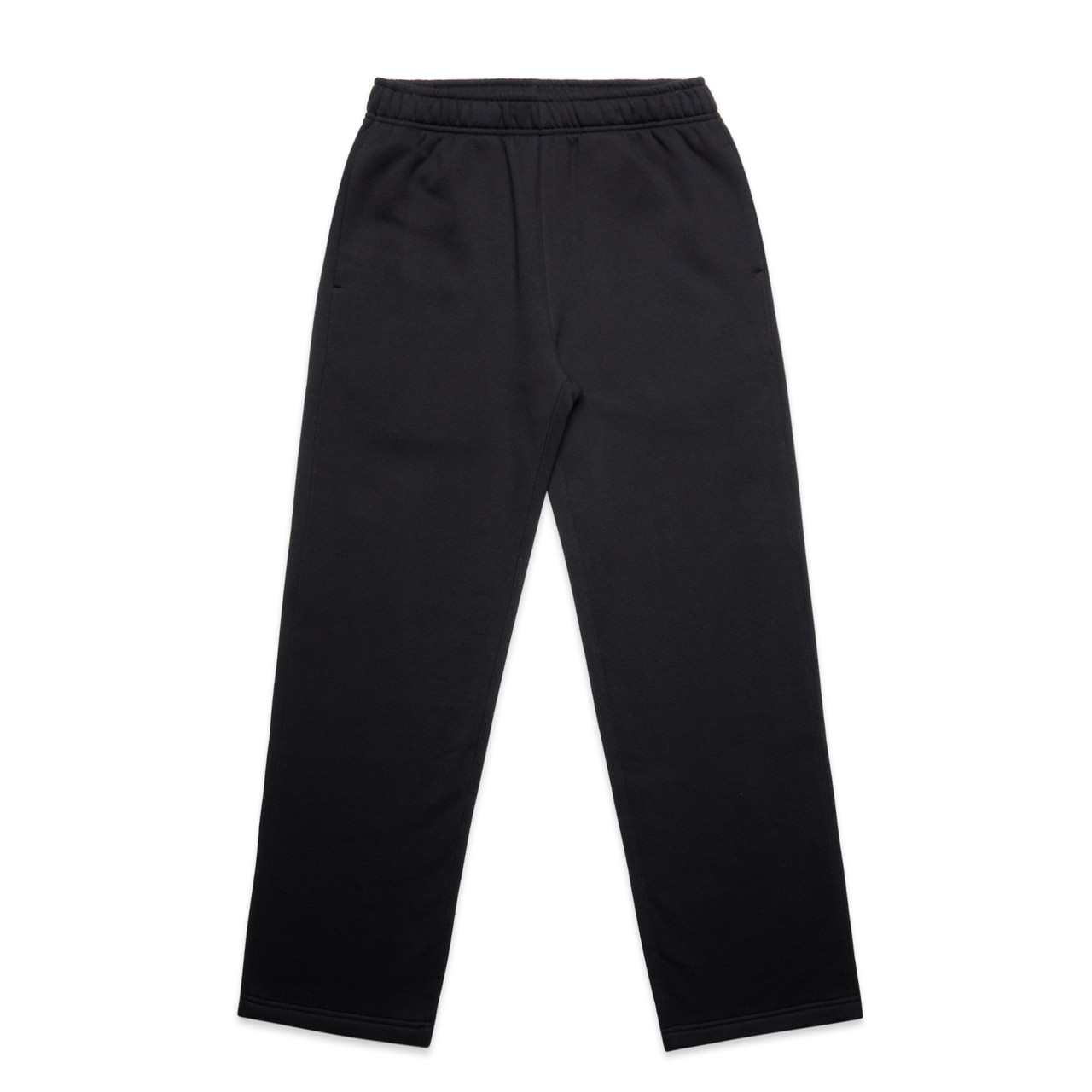 Wo's Relax Cuffless Track Pants BLACK Wo's Relax Cuffless Track Pants BLACK