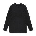 Base Organic L/S Tee BLACK