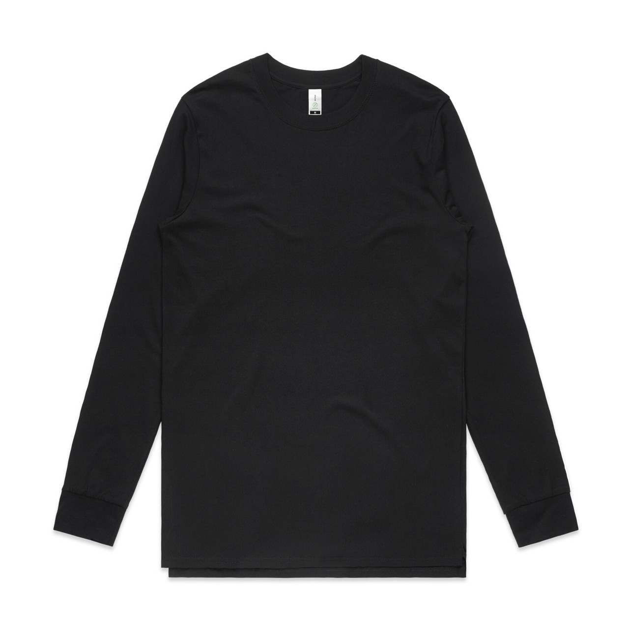 Base Organic L/S Tee BLACK