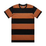Wide Stripe Tee COPPER/BLACK