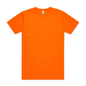 Block Safety Tee SAFETY ORANGE