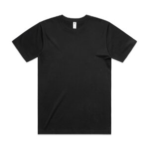 Block Minus Tee [-6cm] BLACK