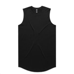 Staple Curve Tank BLACK