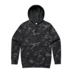 Stencil Camo Hood BLACK CAMO
