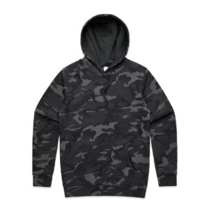 Stencil Camo Hood BLACK CAMO