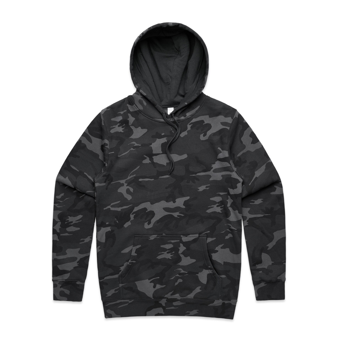 Stencil Camo Hood BLACK CAMO