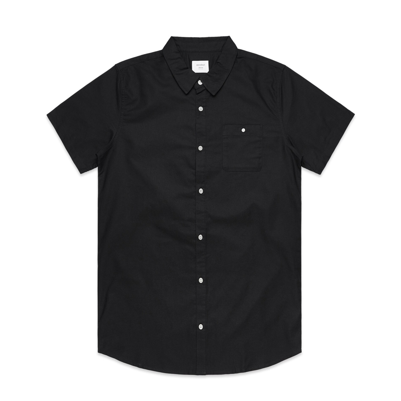 Oxford S/S Shirt BLACK