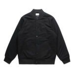 Felt Bomber Jacket BLACK