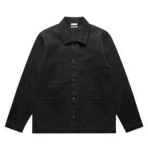 Canvas Chore Jacket BLACK