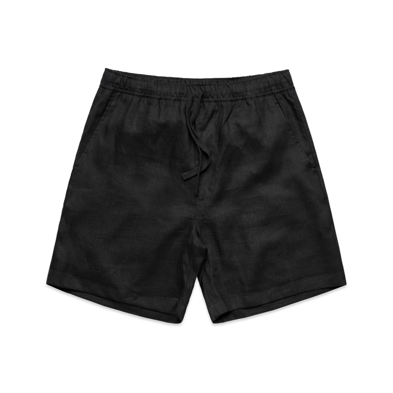 Linen Shorts 18" BLACK