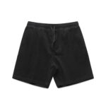 Cord Shorts 18" BLACK