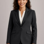 Womens Siena Longline Jacket Black