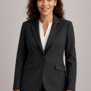 Womens Siena Longline Jacket Black