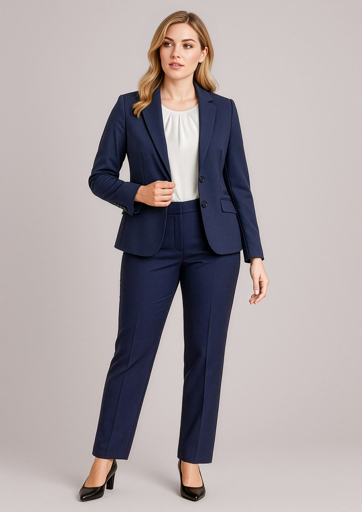 Womens Siena Mid Length Jacket Marine