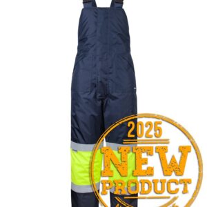 JB's Freezer Bib & Brace with Tape Navy/Lime