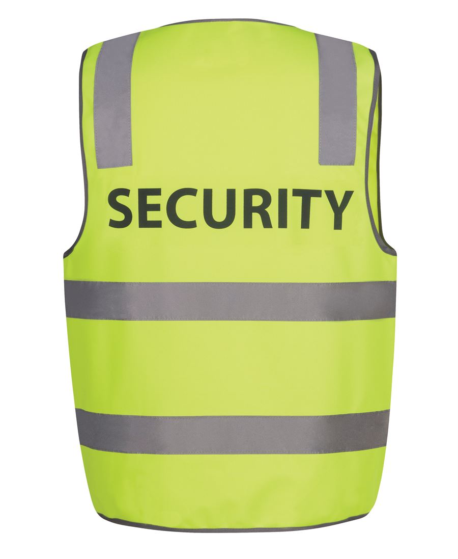 JB's Hi Vis (D+N) Safety Vest Print Security Lime JB's Hi Vis (D+N) Safety Vest Print Security Lime