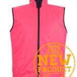 JB's Hi Vis 4602.1 Reversible Vest Pink/Navy