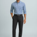 Mens Cool Stretch Slimline Pant Black