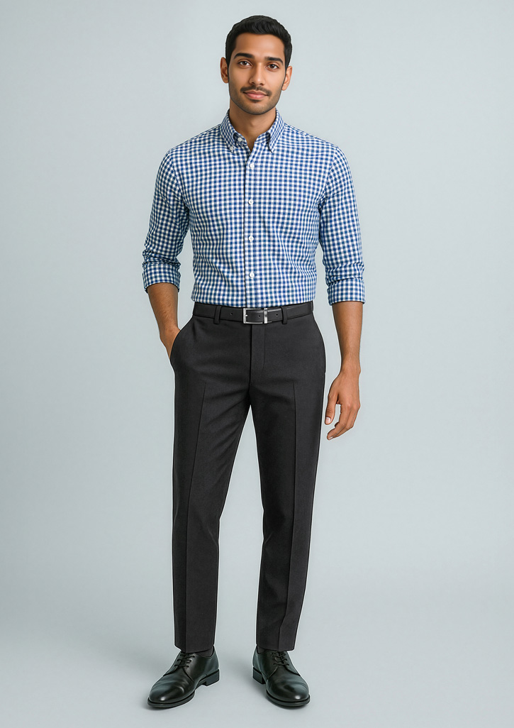 Mens Cool Stretch Slimline Pant Black Mens Cool Stretch Slimline Pant Black