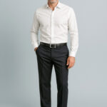 Mens Cool Stretch Adjustable Waist Pant (Regular) Black
