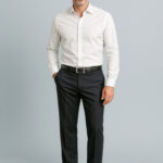 Mens Cool Stretch Adjustable Waist Pant (Stout) Black