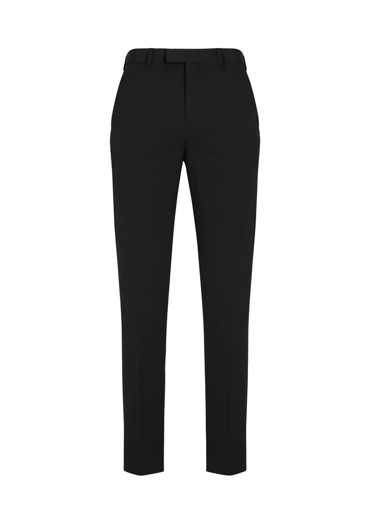 Mens Siena Slim Fit Flat Front Pant (Stout) Black Mens Siena Slim Fit Flat Front Pant (Stout) Black