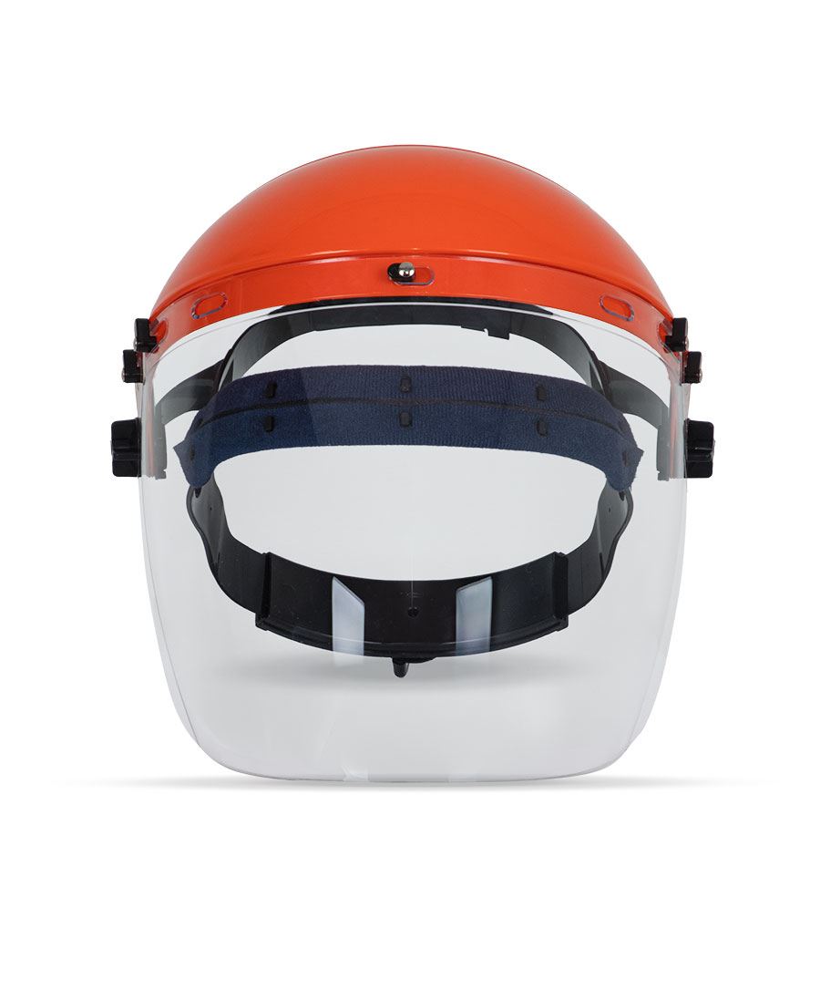 JB's Visor and Browguard Orange