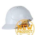 JB's Push-Lock Safety Helmet White