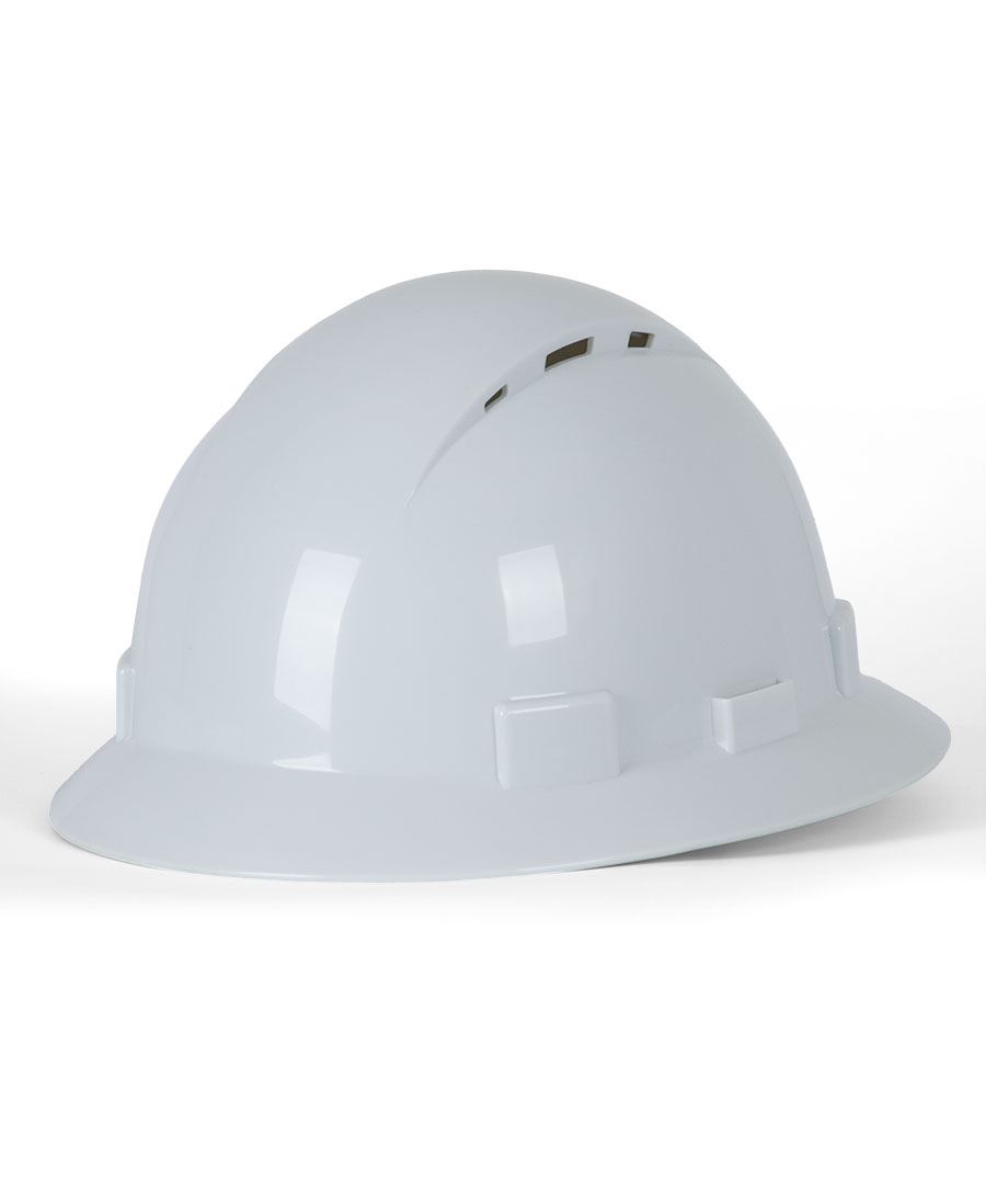 JB's Brim Safety Helmet (5PK) White