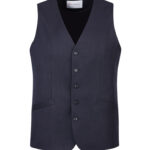 Mens Cool Stretch Longline Vest Navy
