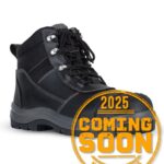 JB's Atrax Zip Safety Boot Black/Grey