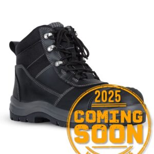 JB's Atrax Zip Safety Boot Black/Grey