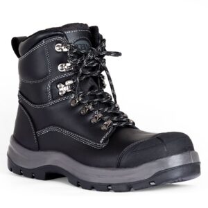 JB's Roadtrain Puncture Resist Zip Safety Boot Black