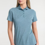 Womens Phoenix Short Sleeve Polo Ocean Marle