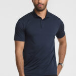 Mens Phoenix Short Sleeve Polo Navy