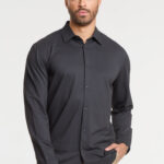 Mens Venture Long Sleeve Shirt Black