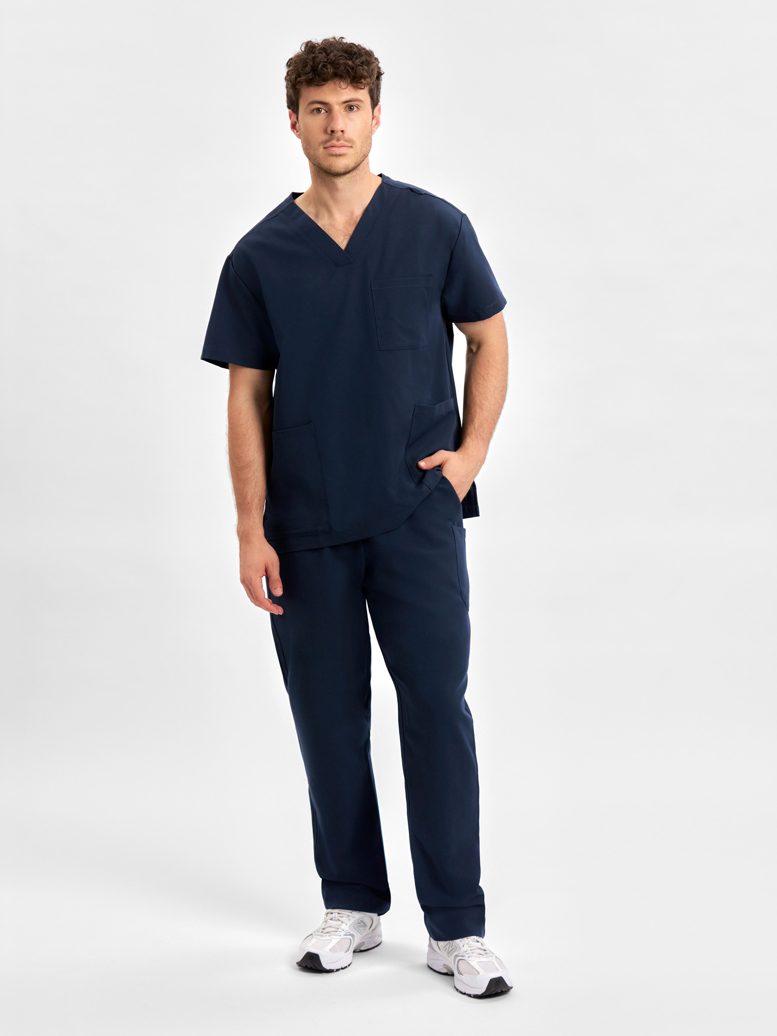 Pulse Unisex Straight Leg Scrub Pant Midnight Navy Pulse Unisex Straight Leg Scrub Pant Midnight Navy